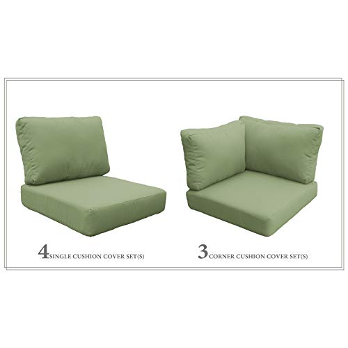 TK Classics Cushions BARBADOS-08d Patio Furniture Sail White