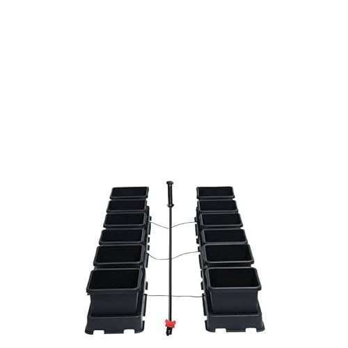 AutoPot 12 Pot Easy2Grow Hydroponic System with 2.2 Gallon Pots Black