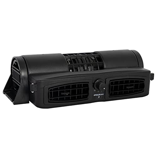 NIVEL Breezeasy 3 Golf Cart Fan System Black