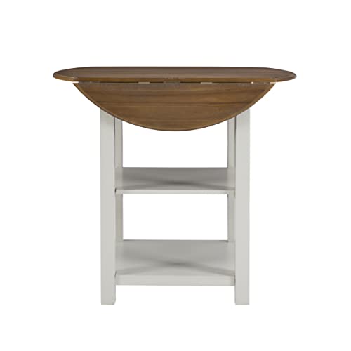 Powell Company Sita Three Piece Counter Dining Set Light Grey & Birch