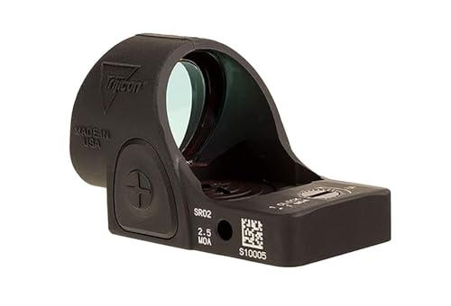 Trijicon SRO Sight Adjustable LED 1.0 MOA Red Dot Black