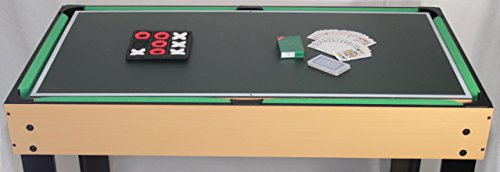FRS 10-in-1 Multi Combo Game Table Foosball Hockey Tennis Pool