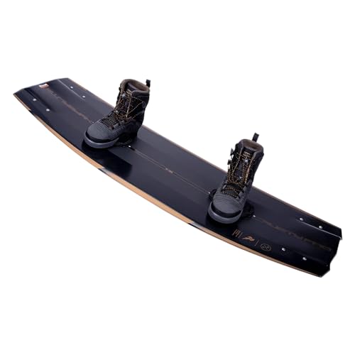Hyperlite Rusty Pro Men's Wakeboard 143 with Ultra Bindings Black/Gold