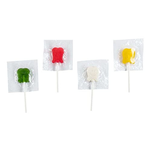 SmileMakers Xylitol Happy Tooth Lollipops Bulk 1,500 Pieces