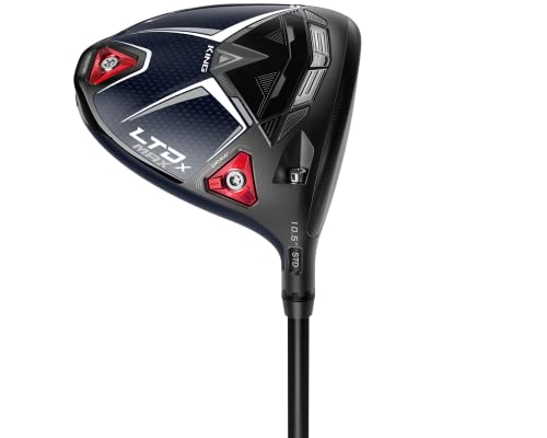 Cobra Golf LTDx Max Driver 460cc 2022 Project X HZRDUS Smoke iM10 60 Graphite Stiff Gloss Peacoat-Red