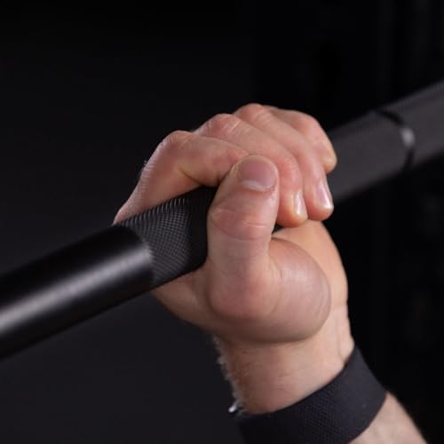 Titan Fitness Olympic Power Barbell Black