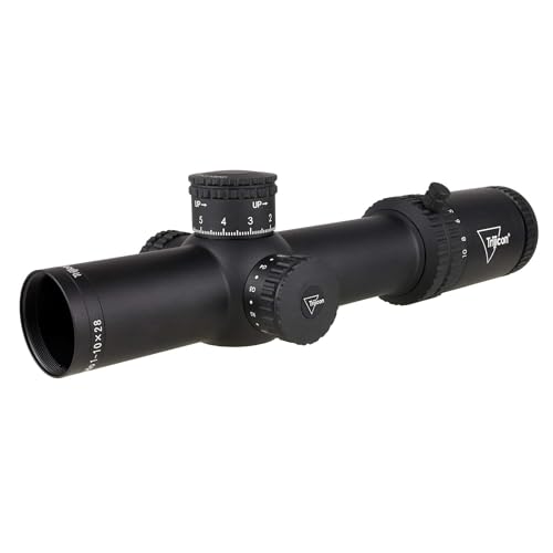 Trijicon CREDO 1-10X28 FFP MRAD R/G Black