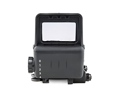 Meprolight MEPRO RDS PRO 2 MOA Red Dot Sight with MEPRO MX3F 3X Scope Black