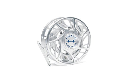 Hatch Outdoors Finatic 9 Plus Machined Fly Fishing Reel Clear Blue