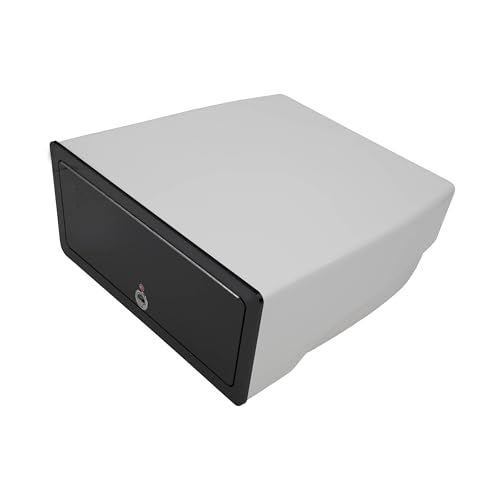 TaylorMade Electronics Box for T-Top Boats, Watertight with Stainless-Steel Lock, White