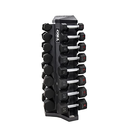 TKO 8 Pr. Vertical Dumbbell Rack Gray