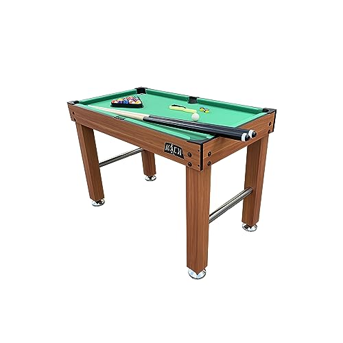 KICK Hexad 48″ 6-in-1 Multi Game Table Brown