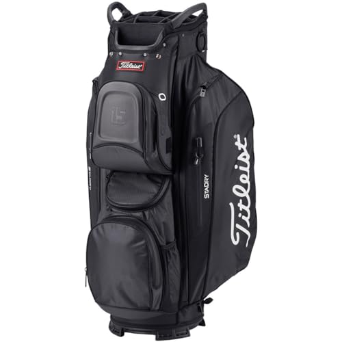 Titleist Cart 15 StaDry Golf Bag Black