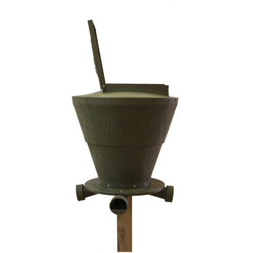 Banks Outdoors Feed Bank 600-lb. Gravity Feeder Green
