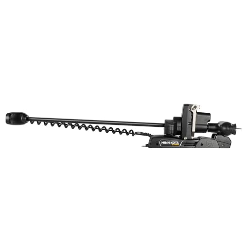 Minn Kota Ulterra Quest 90/115 lb. Thrust Trolling Motor with Dual Spectrum Chirp Sonar, 45" Shaft, Wireless Remote Black