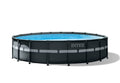 Intex Ultra XTR Deluxe Above Ground Swimming Pool Set with Filter Pump Gray 18' x 52'