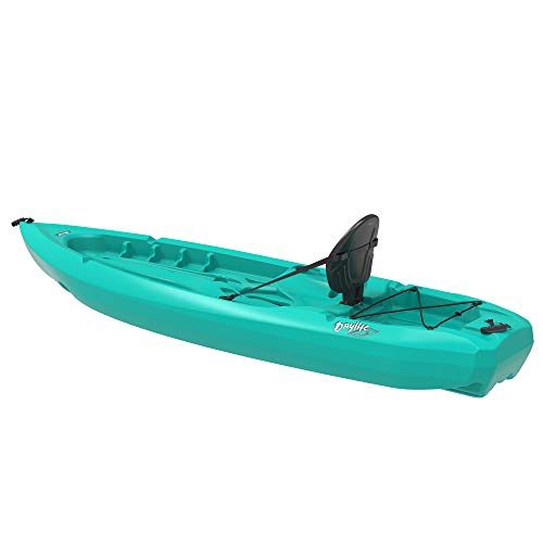 Lifetime Daylite 80 Sit-On-Top Fishing Kayak Paddle Included Aqua