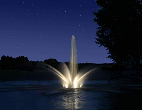 Kasco 1HP J Series Aerating Pond Fountain with LED Lights 120V