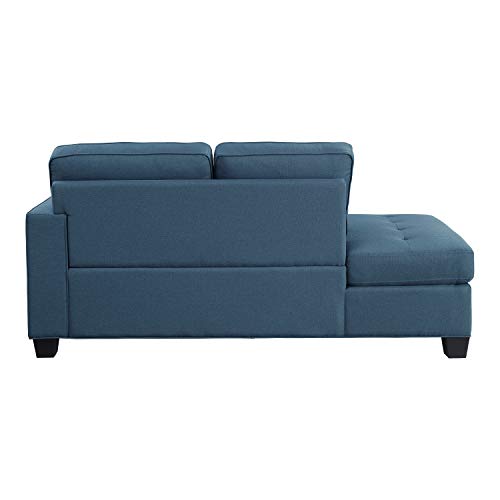 Lexicon Fernleaf Chaise Lounge Blue