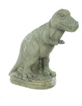 SOLID ROCK STONE WORKS Dinosaur Concrete Statue 33 Inches Tall Pre Aged