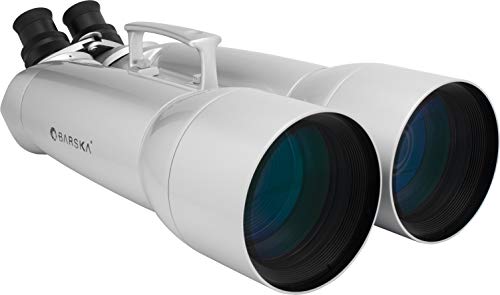 BARSKA Encounter 20x40x100 Waterproof Jumbo Binoculars with Hard Case Silver