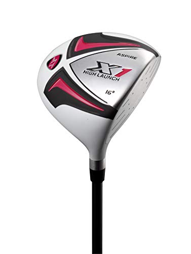 Aspire Ladies Womens Golf Clubs Set Cherry Pink Petite Size