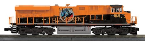 M.T.H. Electric Trains RailKing Halloween ES44AC Imperial Diesel #1031 O Gauge Multicolor