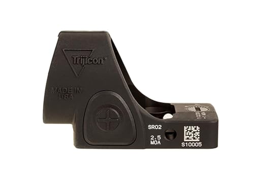 Trijicon SRO Sight Adjustable LED 1.0 MOA Red Dot Black