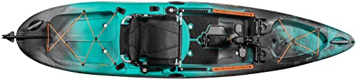 Old Town Sportsman Salty PDL 120 Pedal Fishing Kayak Photic Camo