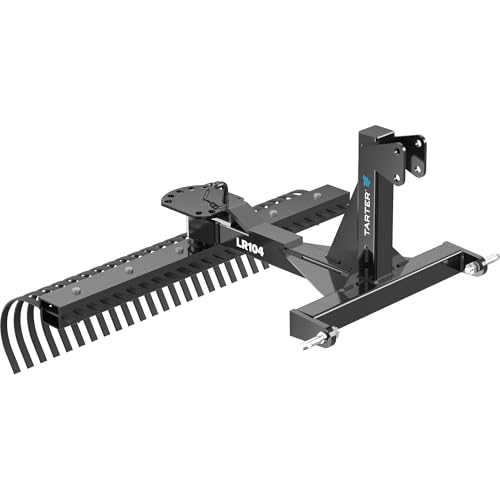 Tarter 100 Series Landscape Rake 4ft Working Width 48in Category 1