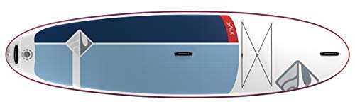 Boardworks SHUBU Sōlr Inflatable Stand-Up Paddle Board (iSUP) White/Grey/Blue