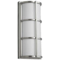 Oxygen Lighting 1-Light LED Outdoor Wall Sconce Satin Nickel