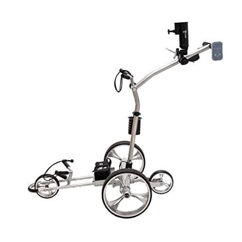 Cart-Tek Yellowstone Electric Golf Caddie Silver