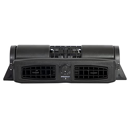 NIVEL Breezeasy 3 Golf Cart Fan System Black