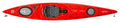 Dagger Stratos 12.5 Large Sit Inside Touring Kayak Red