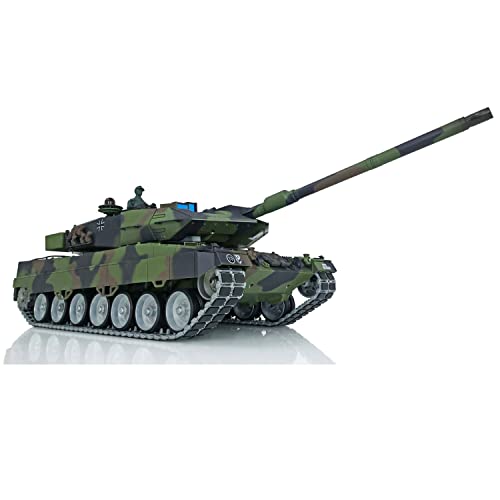 TOUCAN RC HOBBY Henglong 1/16 Leopard2A6 RC Tank Metal Tracks