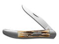Case Knives Old Dog 6.5 Bonestag Pocket Knife Yellow