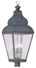 Livex Exeter 4-Light Outdoor Post Head Bronze