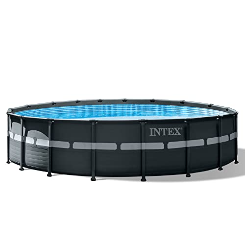Intex Ultra XTR Frame 18' x 52" Above Ground Swimming Pool Blue Gray White