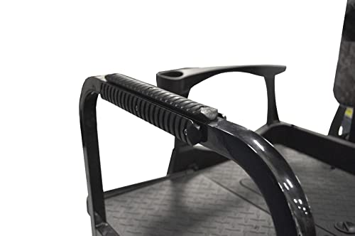 MADJAX Genesis 300 Rear Seat Kit for Club Car Precedent / Onward / Tempo Golf Cart (Standard Cushions, Buff (Beige))