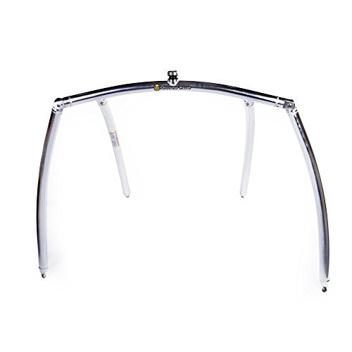 Monster Tower MTE Wakeboard Tower - Foldable Design, Polished and Anodized, 2.5" Aluminum Tubing