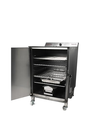Smokin Tex Pro 1400 Electric Smoker Stainless Steel Silver