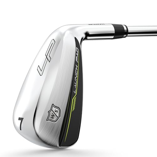 Wilson Staff Launch Pad 2 Men's Graphite Golf Irons - Right Hand, Senior, 5-PW, GW Silver