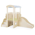 Guidecraft City Toddler Loft Wooden Climber Activity Center White Natural