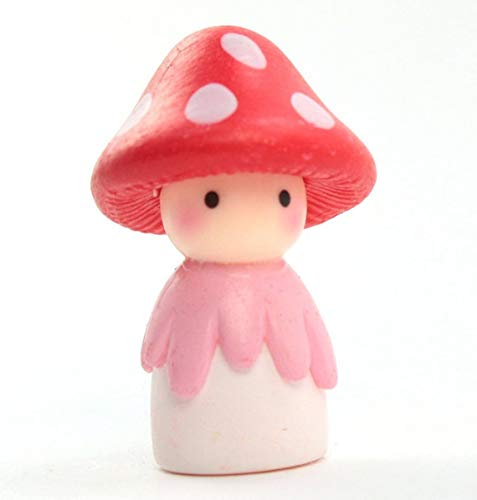 Meyer Imports Mushroom People Miniature Set for Fairy Garden Crafts (Ten Pack)