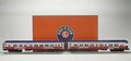 LIONEL TRAINS Friendship Train 18" Sleeper Car 2 Pack O Gauge Red White Blue