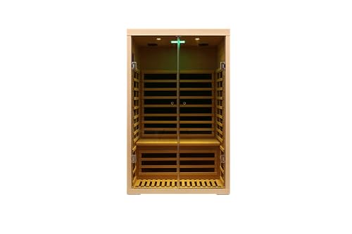 YESGIGA Luxury Far Infrared Sauna Room Natural