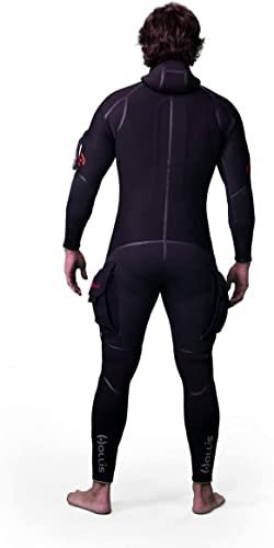 Hollis Neotek 4/3mm Wetsuit Large Short Black
