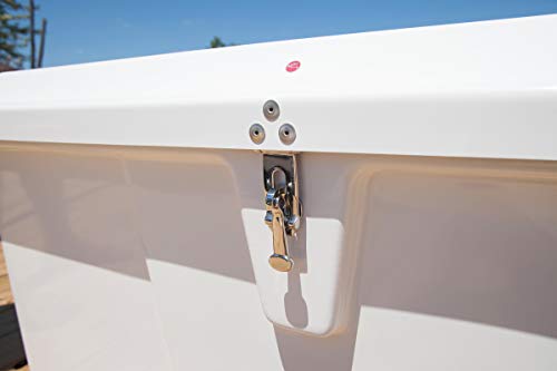 TaylorMade Stow 'N Go Fiberglass Dock Box Large White