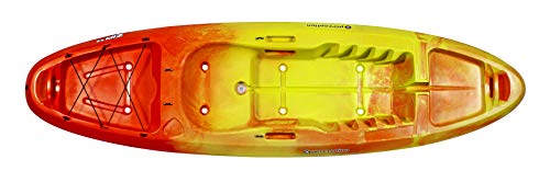 Perception Kayaks Zip 9.5 Sit on Top Kayak Blaze